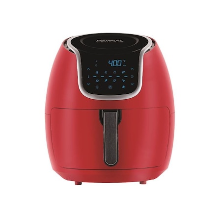 Powerxl PowerXL Vortex Red 7 qt Programmable Digital Air Fryer PAF-7QR